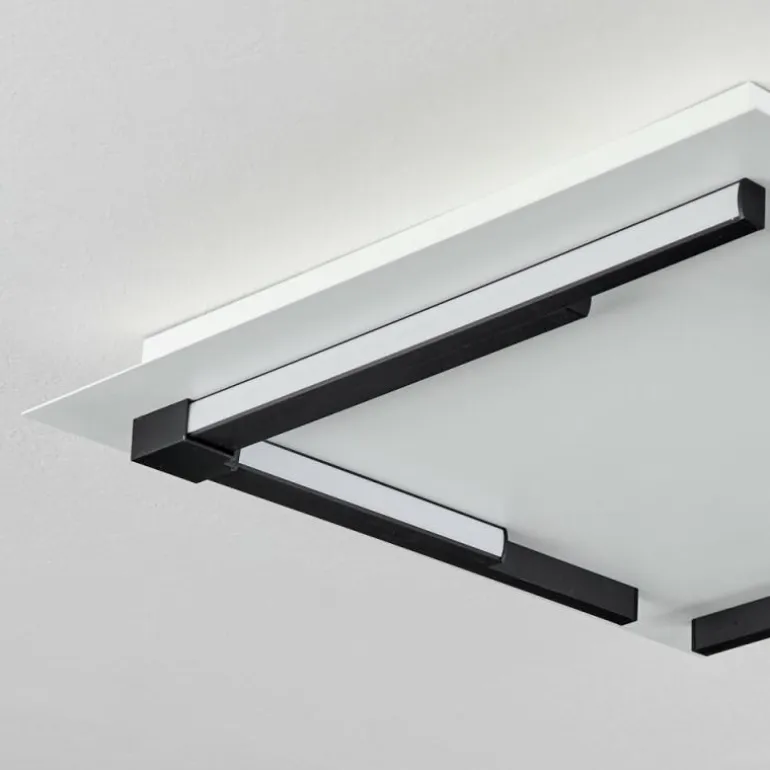 Plafonnier Leroux LED Blanc, 1 lumière