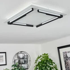Plafonnier Leroux LED Blanc, 1 lumière