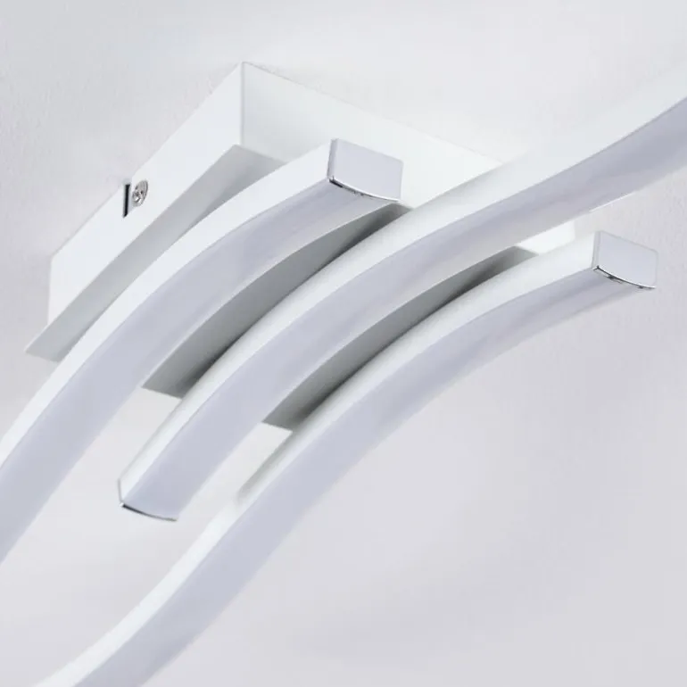 Plafonnier Letala LED Blanc, 3 lumières