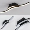 Plafonnier Letala LED Noir, 2 lumières