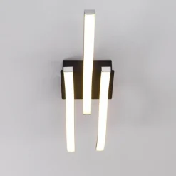 Plafonnier Letala LED Noir, 3 lumières