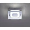 Plafonnier Leuchten Direkt LISA LED Chrome, 1 lumière