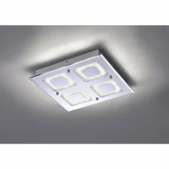 Plafonnier Leuchten Direkt LISA LED Chrome, 1 lumière