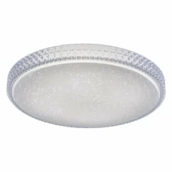 Plafonnier Leuchten-Direkt FRIDA LED Transparent, 1 lumière