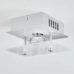 Plafonnier Liestal LED Aluminium, 1 lumière