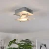 Plafonnier Liestal LED Nickel mat, 1 lumière