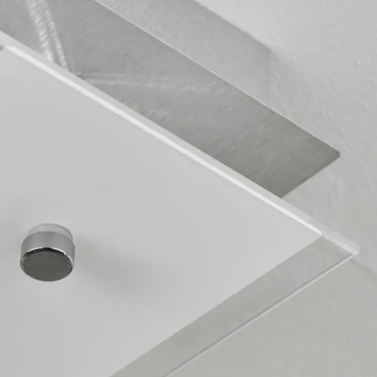 Plafonnier Liestal LED Nickel mat, 2 lumières