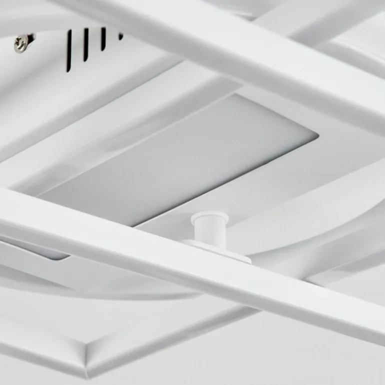 Plafonnier Lillavois LED Blanc, 1 lumière, Télécommandes