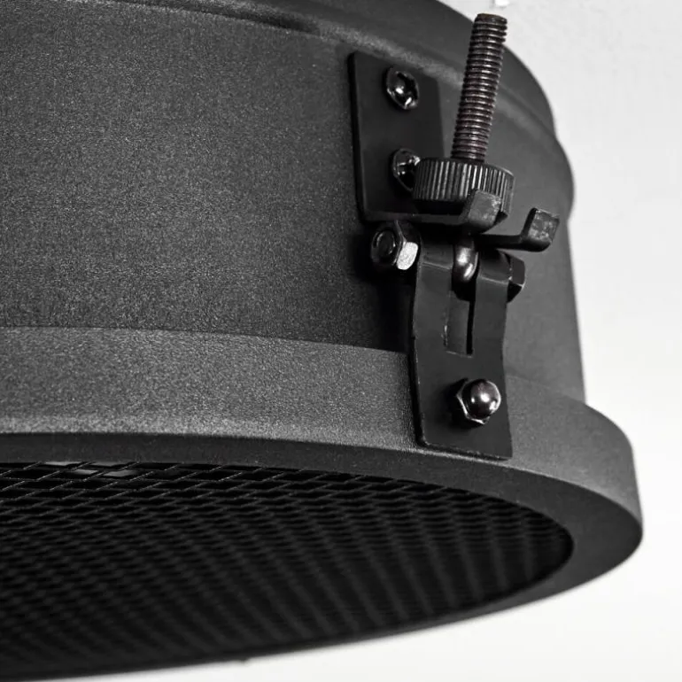 Plafonnier Lofthus Noir, 1 lumière