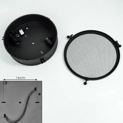 Plafonnier Lofthus Noir, 1 lumière