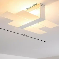 Plafonnier Lovikka Blanc, 1 lumière