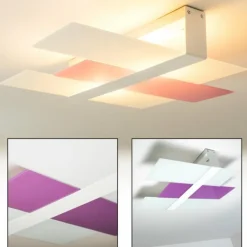 Plafonnier Lovikka Blanc, 2 lumières