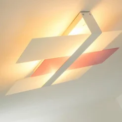 Plafonnier Lovikka Blanc, 2 lumières
