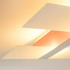 Plafonnier Lovikka Blanc, 2 lumières
