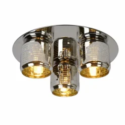 Plafonnier Lucide ERYN Chrome, 3 lumières