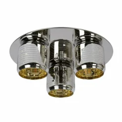 Plafonnier Lucide ERYN Chrome, 3 lumières