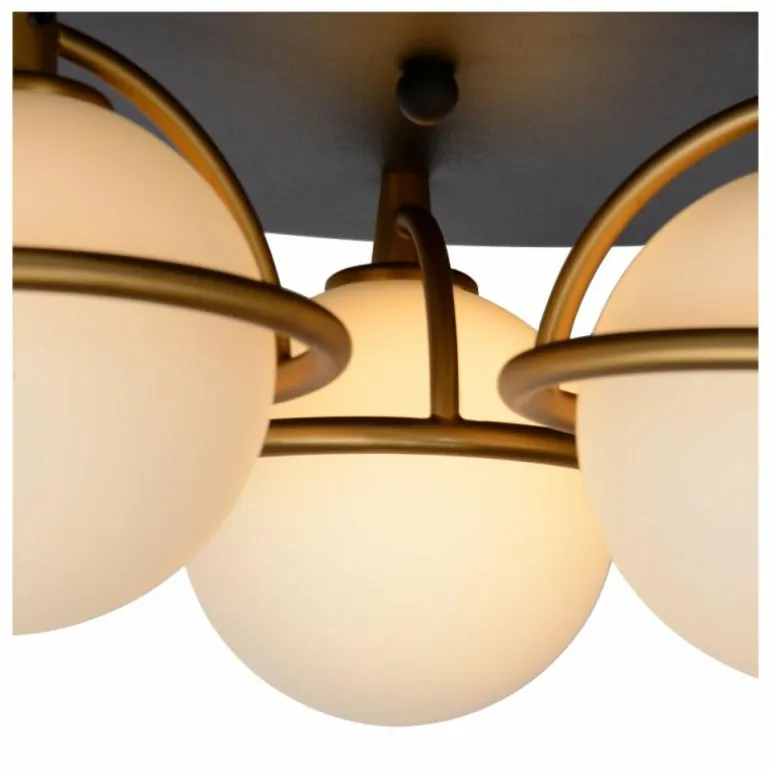 Plafonnier Lucide ISOBEL Noir, 3 lumières