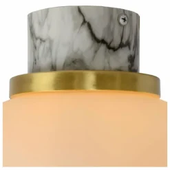 Plafonnier Lucide LORENA Aspect marbre, 1 lumière