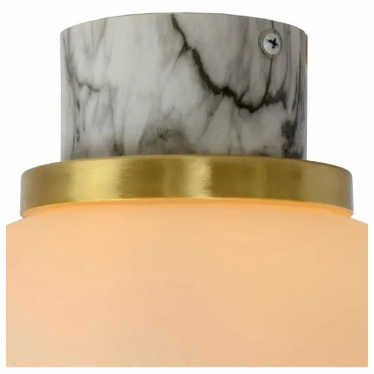 Plafonnier Lucide LORENA Aspect marbre, 1 lumière