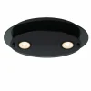 Plafonnier Lucide OKNO Noir, 2 lumières