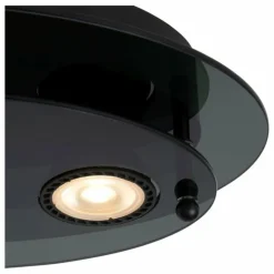Plafonnier Lucide OKNO Noir, 2 lumières