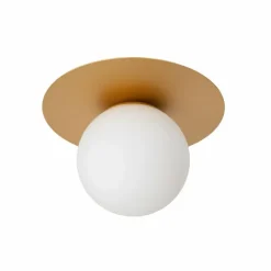 Plafonnier Lucide TRICIA Or, Laiton, 1 lumière