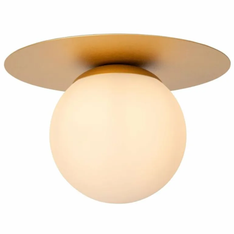 Plafonnier Lucide TRICIA Or, Laiton, 1 lumière