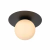 Plafonnier Lucide TRICIA Noir, 1 lumière