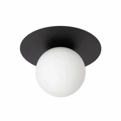 Plafonnier Lucide TRICIA Noir, 1 lumière