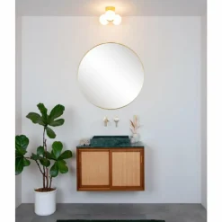Plafonnier Lucide TRUDY Or, Laiton, 3 lumières