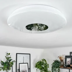 Plafonnier Lumsden LED Blanc, 1 lumière, Détecteur de mouvement