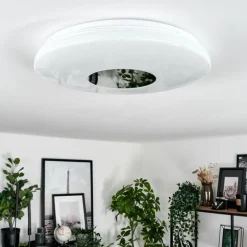 Plafonnier Lumsden LED Blanc, 1 lumière, Détecteur de mouvement