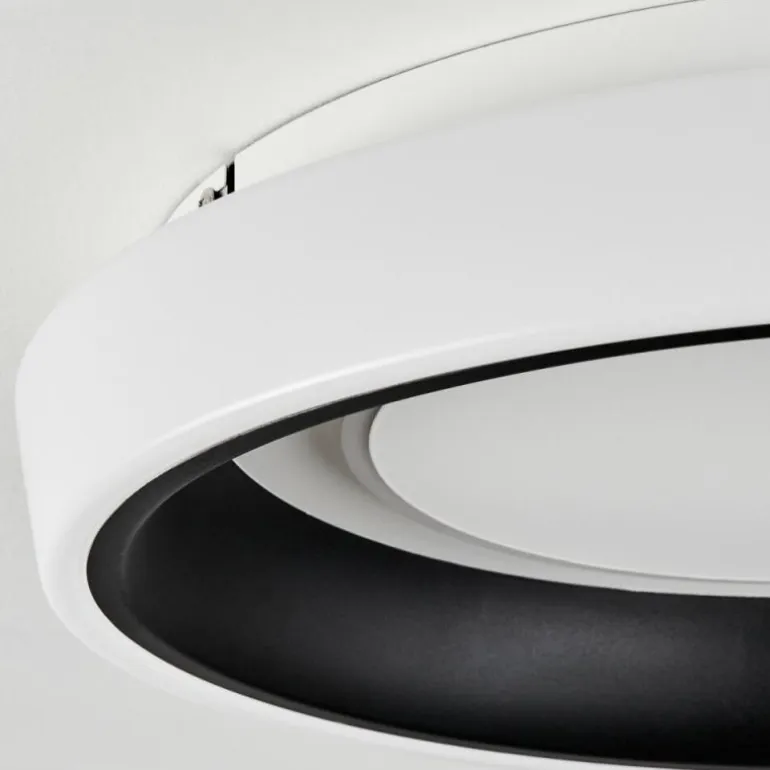 Plafonnier Mackay LED Blanc, 1 lumière, Télécommandes
