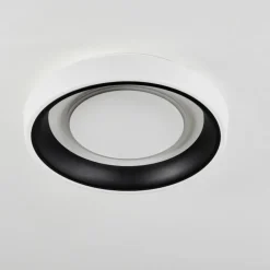 Plafonnier Mackay LED Blanc, 1 lumière, Télécommandes