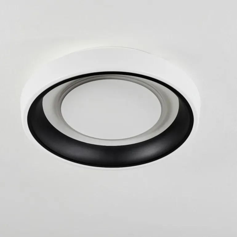 Plafonnier Mackay LED Blanc, 1 lumière, Télécommandes