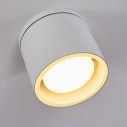 Plafonnier Macoupin Blanc, 1 lumière