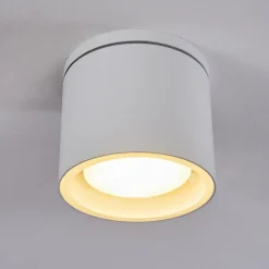Plafonnier Macoupin Blanc, 1 lumière