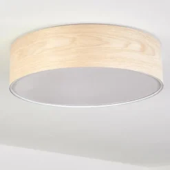 Plafonnier Magdalena Écru, Blanc, 2 lumières