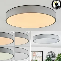 Plafonnier Maho LED Aluminium, 1 lumière
