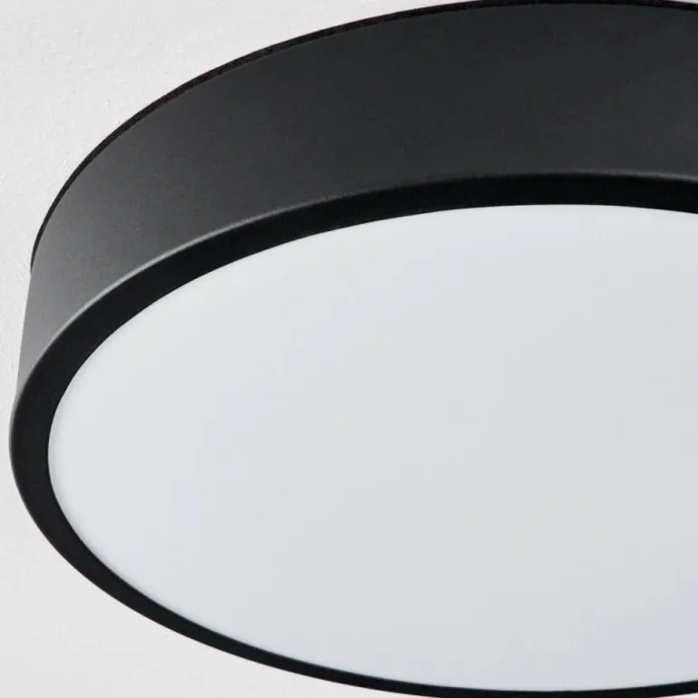 Plafonnier Maho LED Noir, 1 lumière
