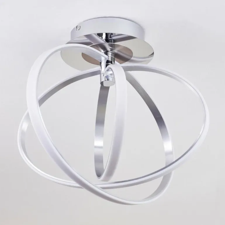 Plafonnier Maluma Chrome, 1 lumière