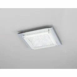 Plafonnier Mantra CRYSTAL MIRROR LED Chrome, 1 lumière
