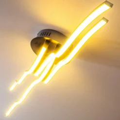 Plafonnier Mapleton LED Chrome, 4 lumières