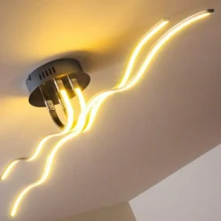 Plafonnier Mapleton LED Chrome, 4 lumières