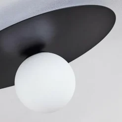 Plafonnier Marahu Noir, 1 lumière