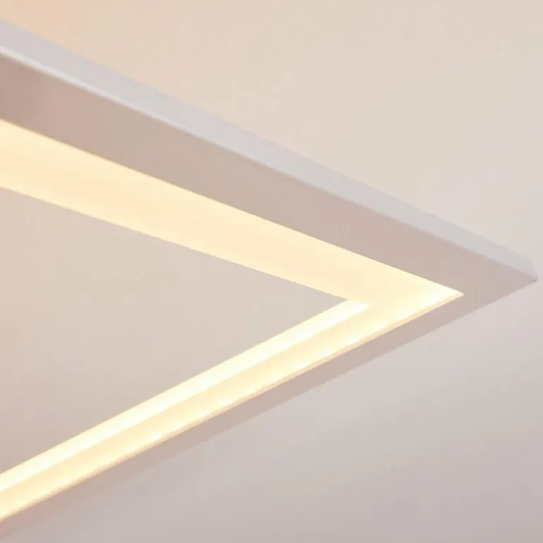 Plafonnier Marcus LED Argenté, 1 lumière