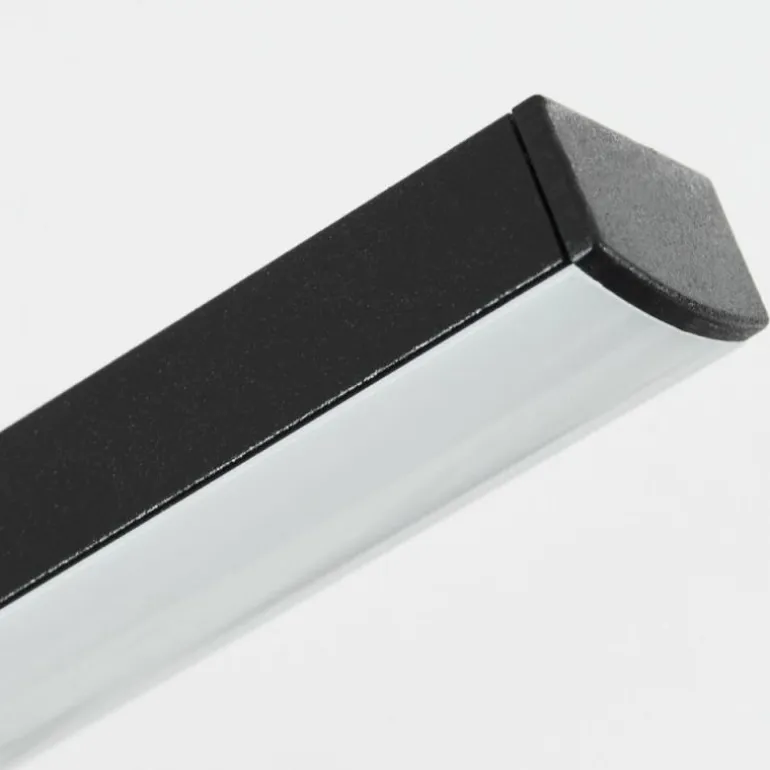 Plafonnier Meiral LED Écru, Noir, 2 lumières