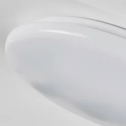 Plafonnier Melres LED Blanc, 1 lumière, Télécommandes