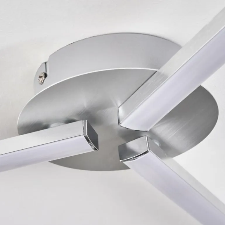 Plafonnier Mohlin LED Nickel mat, 3 lumières