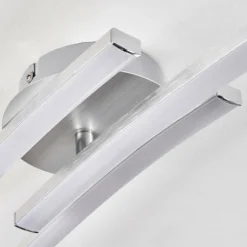 Plafonnier Mohlin LED Nickel mat, 3 lumières